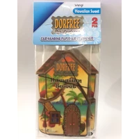 Dorfree Hanging Paper Air Freshener Fragrance - Hawaian Sweet