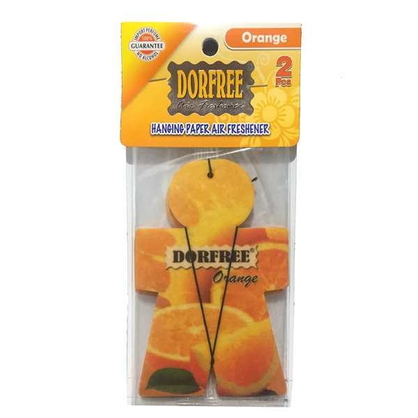 Pewangi mobil Dorfree dengan wangi orange